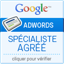 Spécialiste AdWords agréé par Google